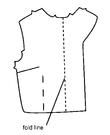 Figure 9. Folding an extended facing